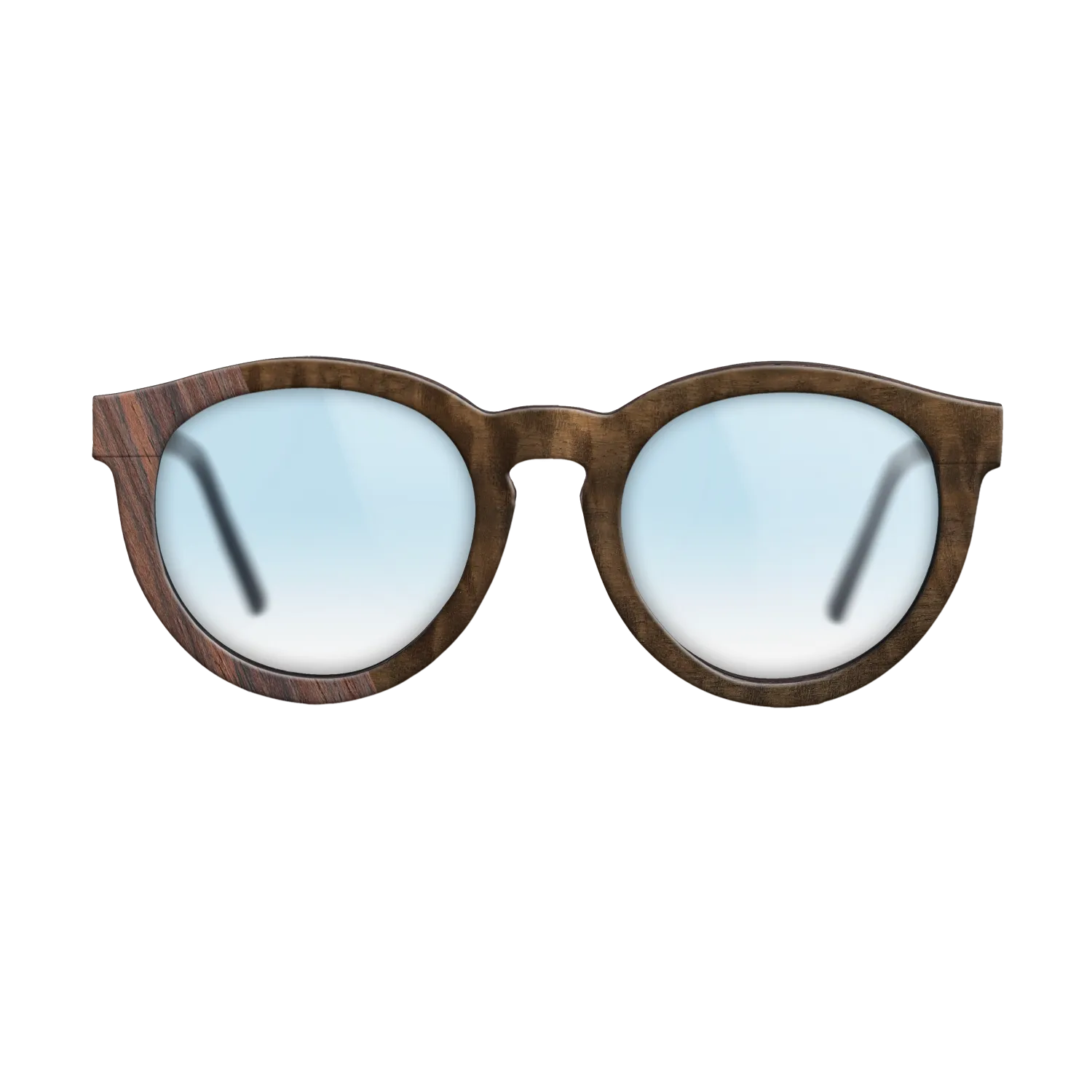 Fumed Eucalyptus,Rosewood Reconstituted: Bauhaus - The Rebel - Round - SIRIS wood optic