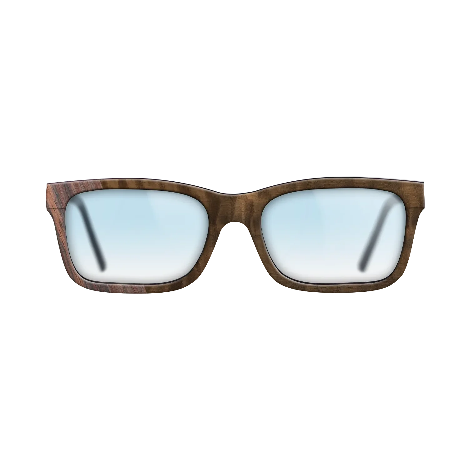 Fumed Eucalyptus,Rosewood Reconstituted: Bauhaus - The Sage - Rectangle - SIRIS wood optic