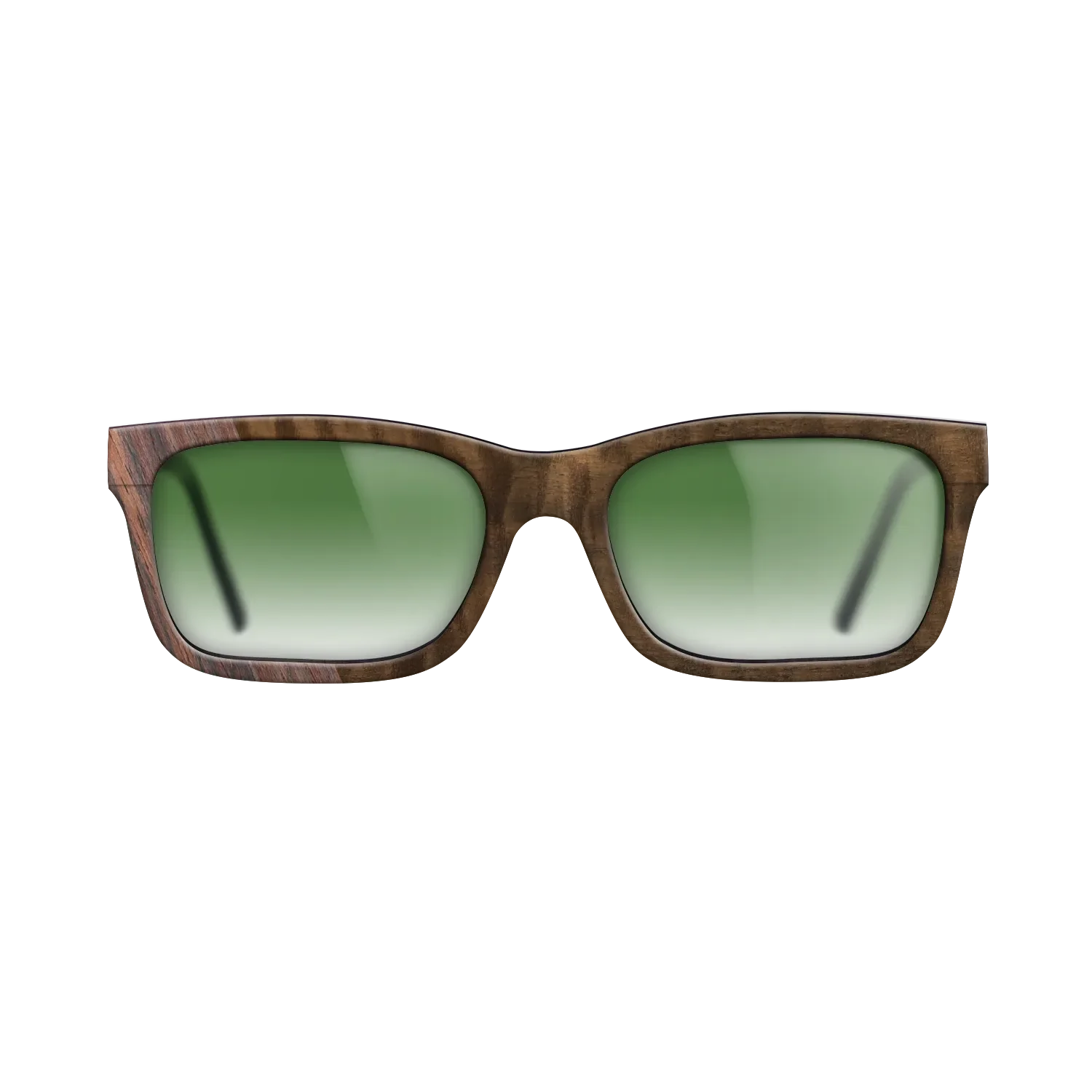Fumed Eucalyptus,Rosewood Reconstituted: Bauhaus - The Sage - Rectangle - SIRIS wood optic