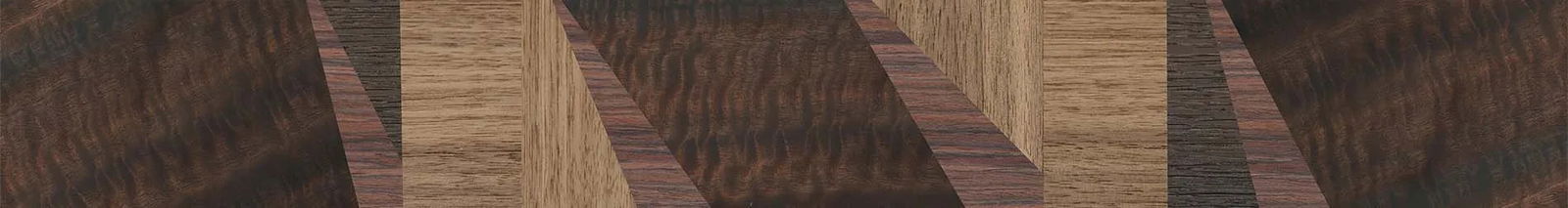 Fumed Eucalyptus,Rosewood Reconstituted,Fumed Oak,Walnut: Straight Grain: Fractal - The Sage - Rectangle - 1248 - SIRIS wood optic