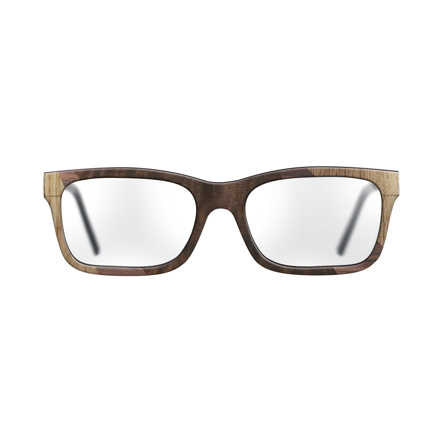 Fumed Eucalyptus,Rosewood Reconstituted,Fumed Oak,Walnut: Straight Grain: Fractal - The Sage - Rectangle - 1248 - SIRIS wood optic