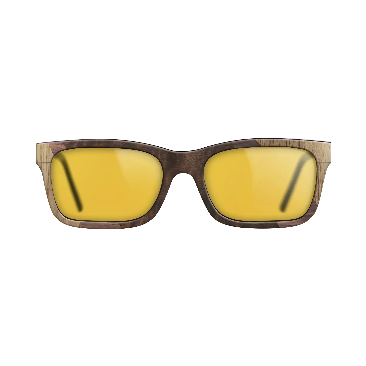 Fumed Eucalyptus,Rosewood Reconstituted,Fumed Oak,Walnut: Straight Grain: Fractal - The Sage - Rectangle - 1248 - SIRIS wood optic