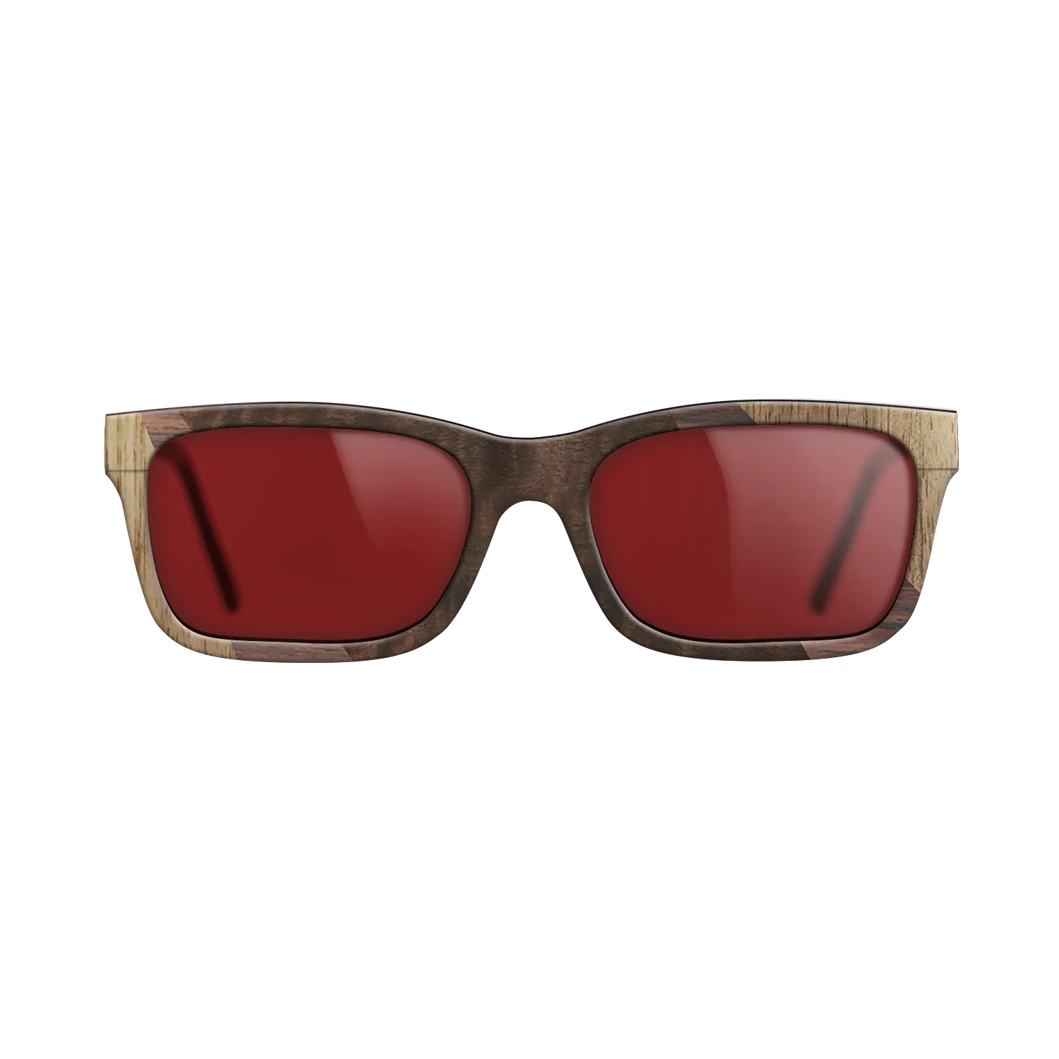 Fumed Eucalyptus,Rosewood Reconstituted,Fumed Oak,Walnut: Straight Grain: Fractal - The Sage - Rectangle - 1248 - SIRIS wood optic