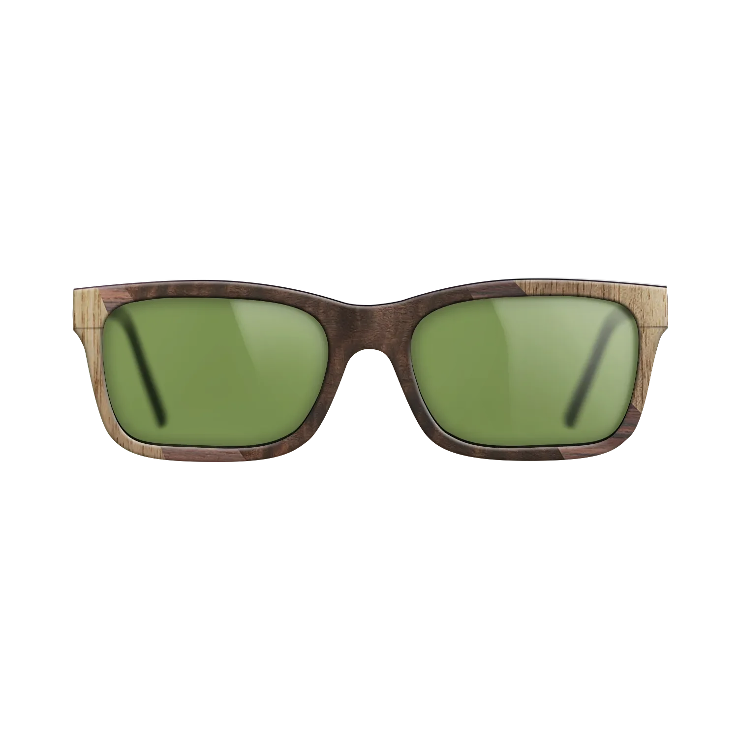 Fumed Eucalyptus,Rosewood Reconstituted,Fumed Oak,Walnut: Straight Grain: Fractal - The Sage - Rectangle - 1248 - SIRIS wood optic