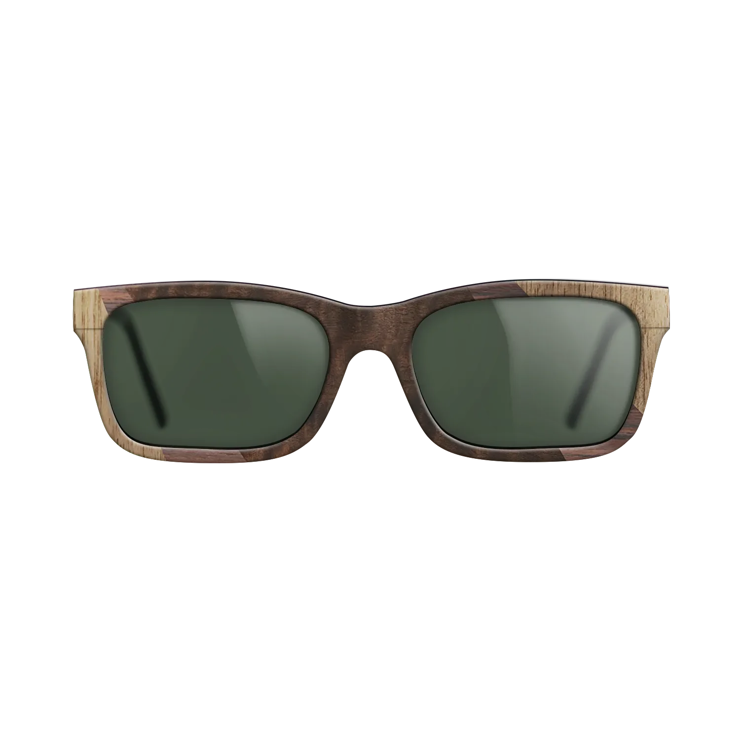 Fumed Eucalyptus,Rosewood Reconstituted,Fumed Oak,Walnut: Straight Grain: Fractal - The Sage - Rectangle - 1248 - SIRIS wood optic