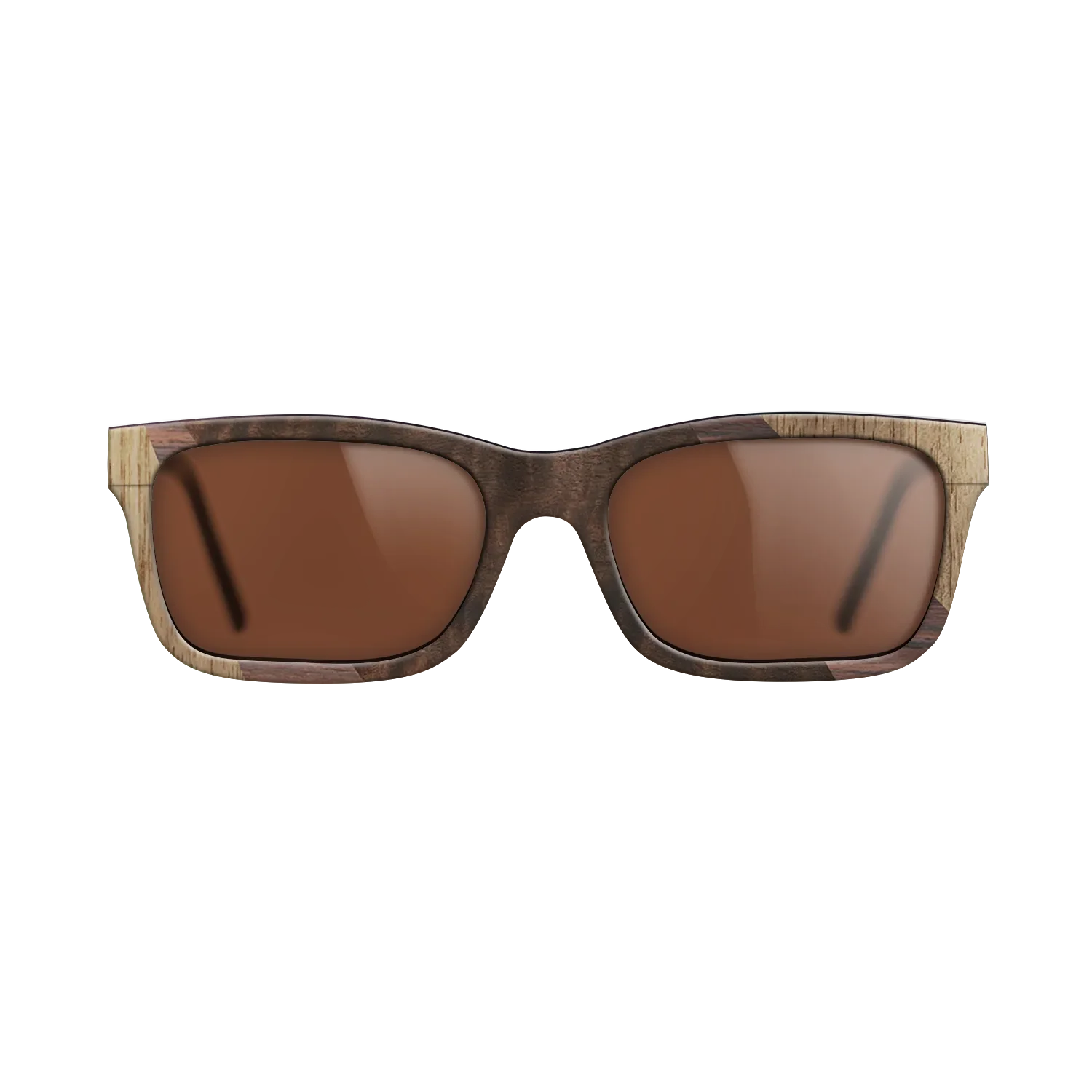 Fumed Eucalyptus,Rosewood Reconstituted,Fumed Oak,Walnut: Straight Grain: Fractal - The Sage - Rectangle - 1248 - SIRIS wood optic