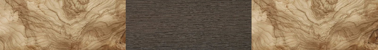 Fumed Eucalyptus,Santos Rosewood Dark,Louro Preto: Angle Cut - The Hero - Square - 1805 - SIRIS wood optic