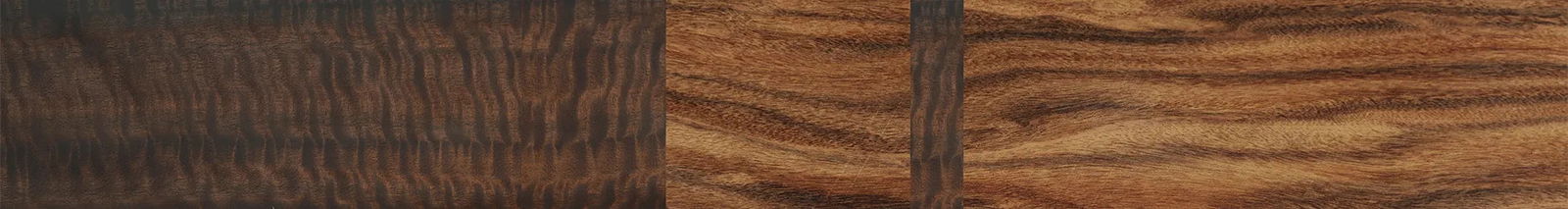 Fumed Eucalyptus,Santos Rosewood Dark: Splice - The Hero - Square - 2003 - SIRIS wood optic