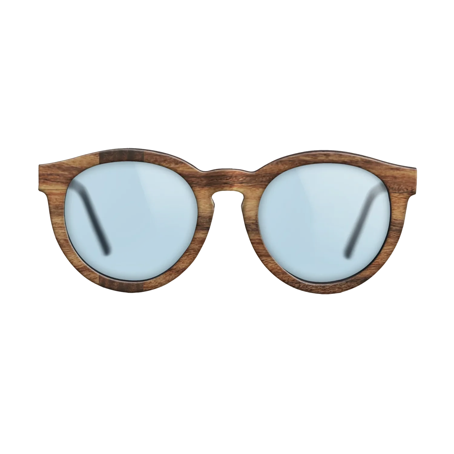 Fumed Eucalyptus,Santos Rosewood Dark: Splice - The Rebel - Round - SIRIS wood optic