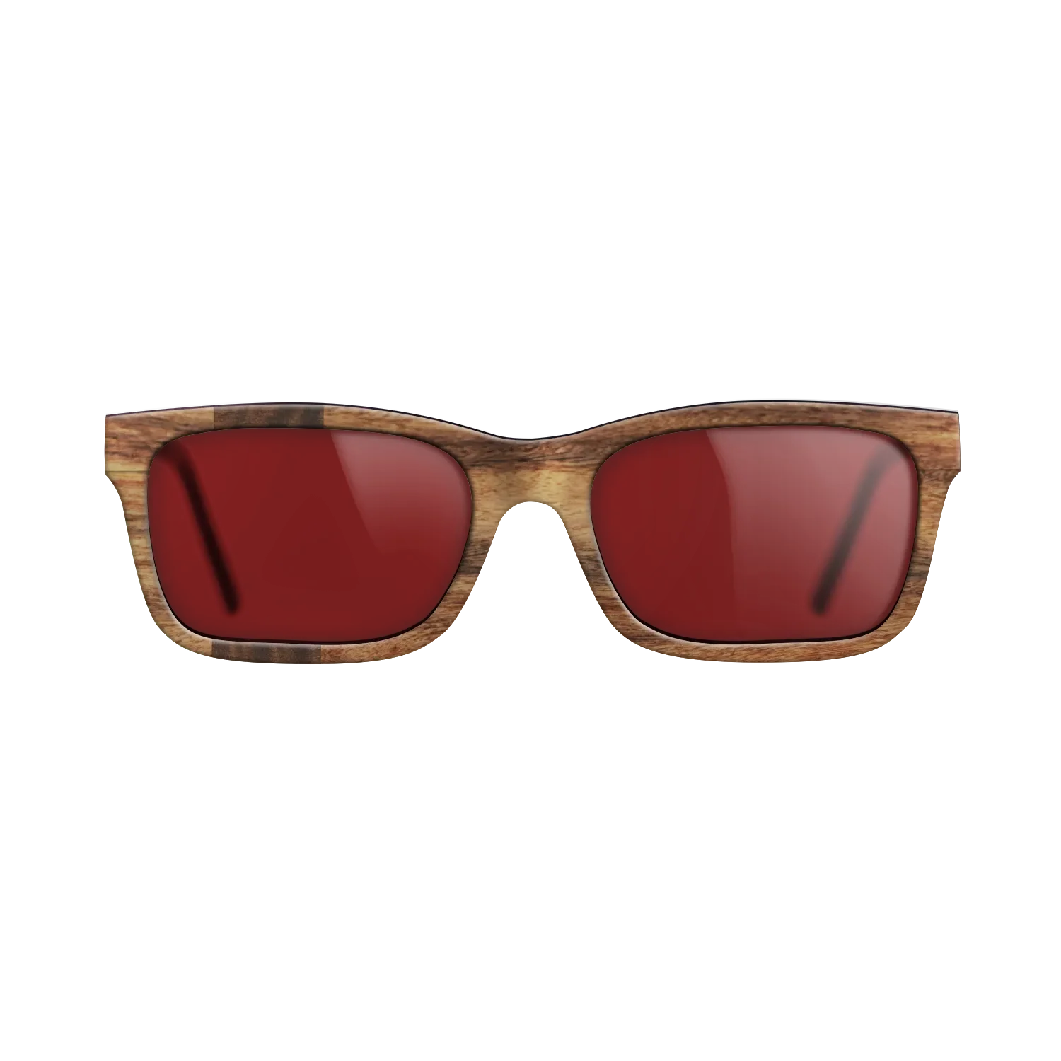 Fumed Eucalyptus,Santos Rosewood Dark: Splice - The Sage - Rectangle - SIRIS wood optic