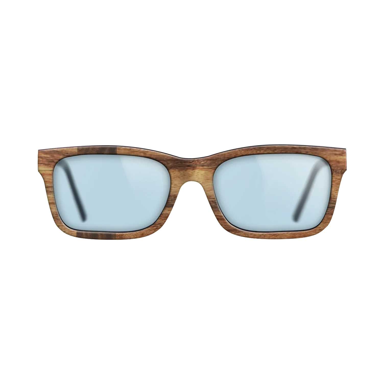 Fumed Eucalyptus,Santos Rosewood Dark: Splice - The Sage - Rectangle - SIRIS wood optic