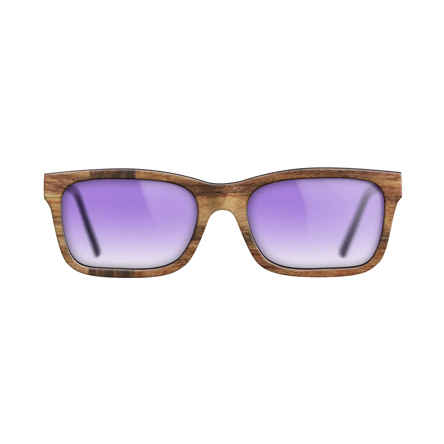 Fumed Eucalyptus,Santos Rosewood Dark: Splice - The Sage - Rectangle - SIRIS wood optic