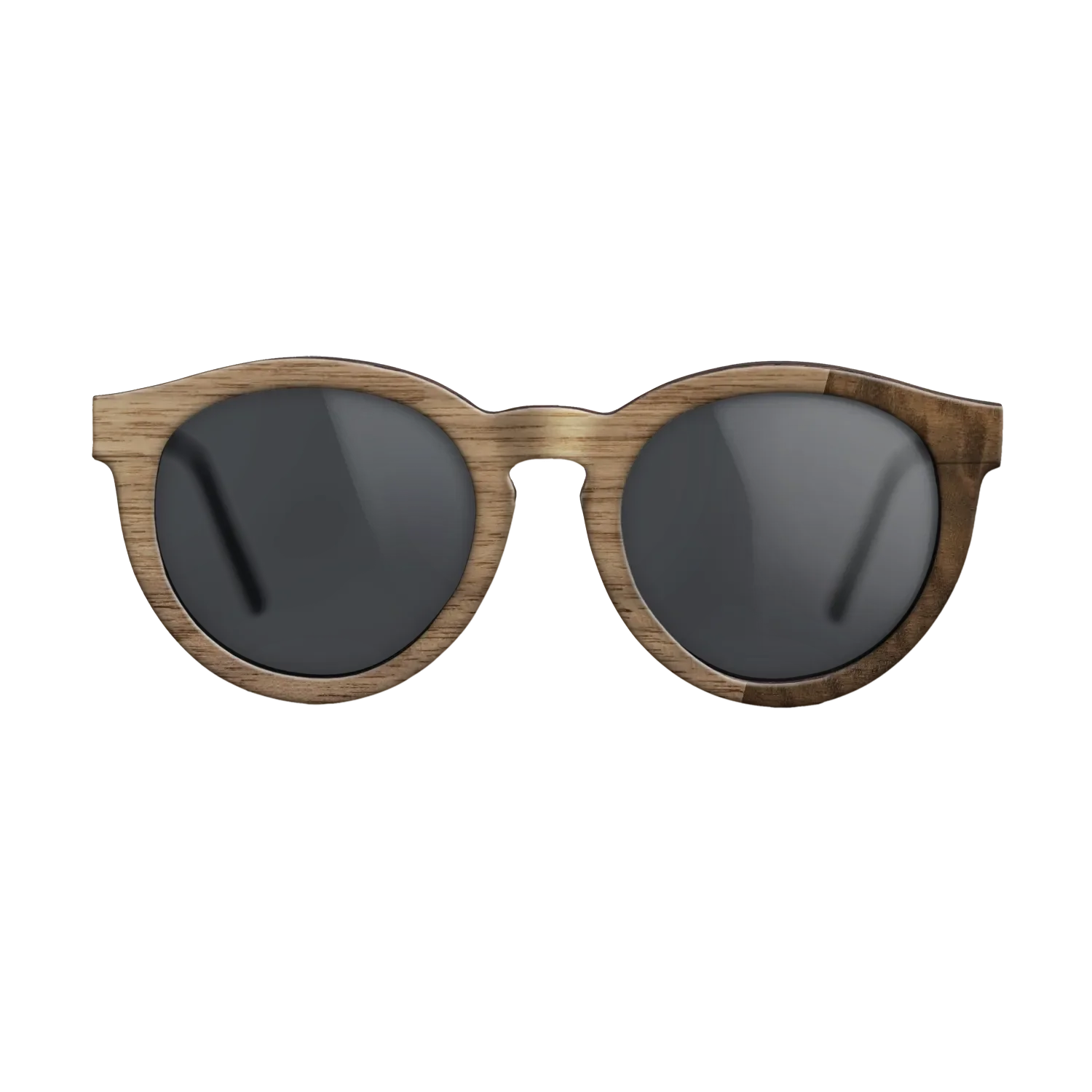 Fumed Eucalyptus,Walnut: Straight Grain: Bauhaus - The Rebel - Round - SIRIS wood optic