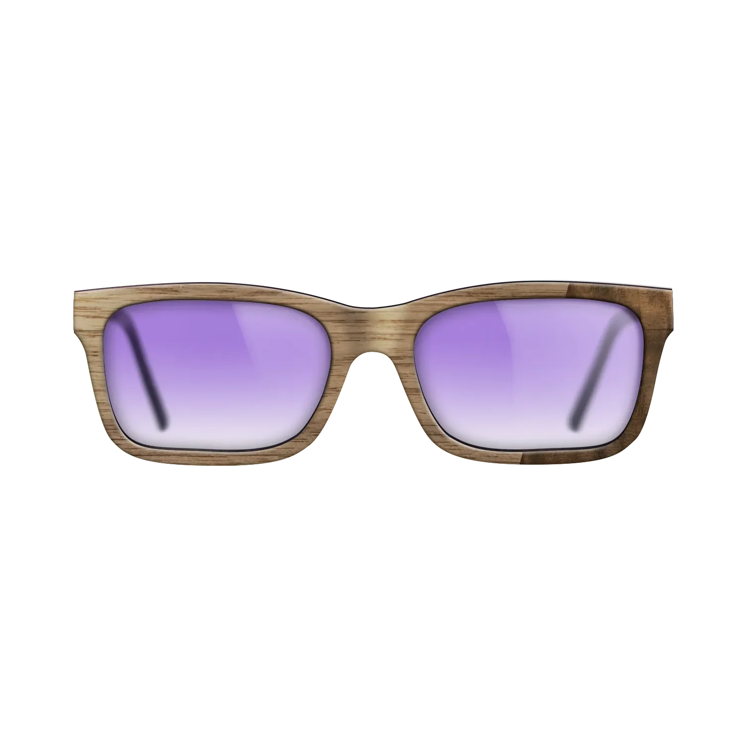 Fumed Eucalyptus,Walnut: Straight Grain: Bauhaus - The Sage - Rectangle - SIRIS wood optic