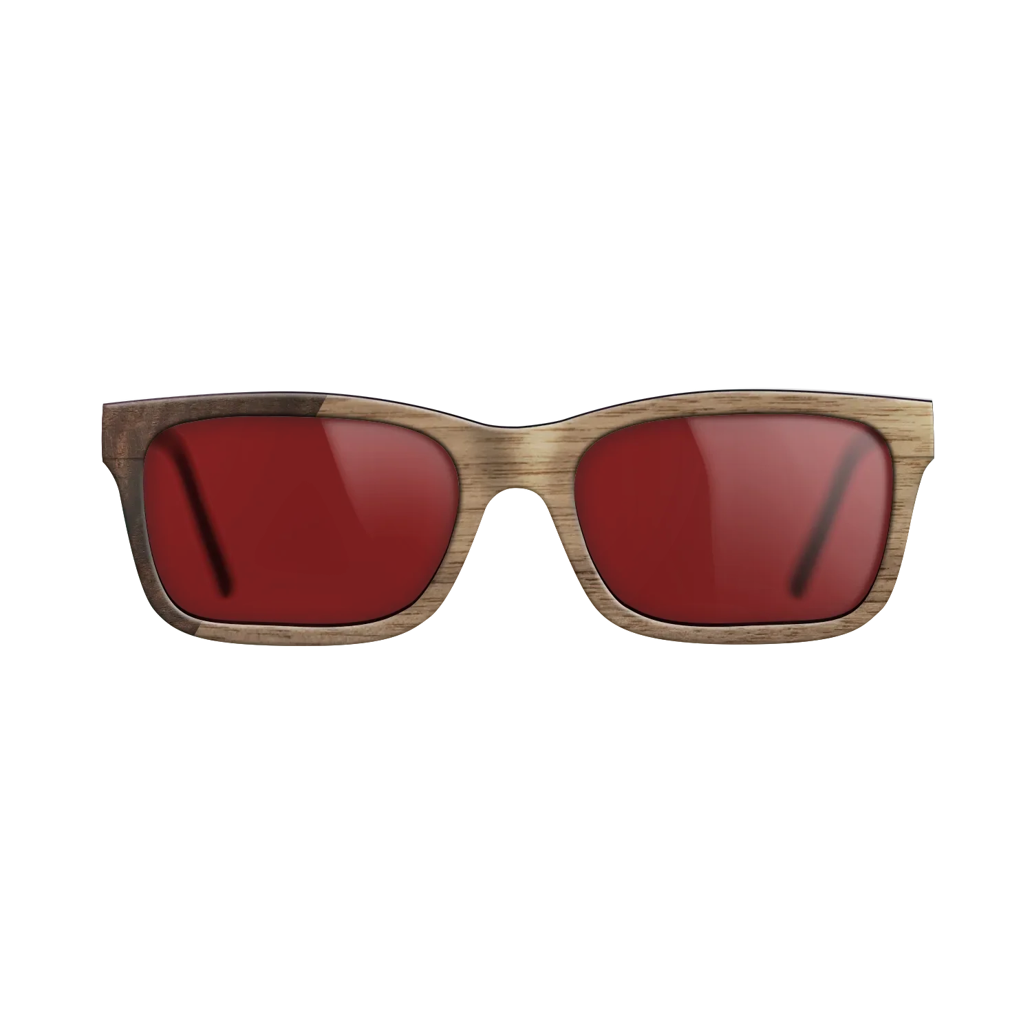Fumed Eucalyptus,Walnut: Straight Grain: Binary - The Sage - Rectangle - SIRIS wood optic