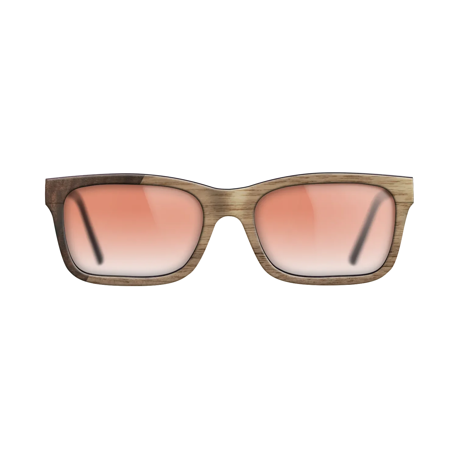 Fumed Eucalyptus,Walnut: Straight Grain: Binary - The Sage - Rectangle - SIRIS wood optic