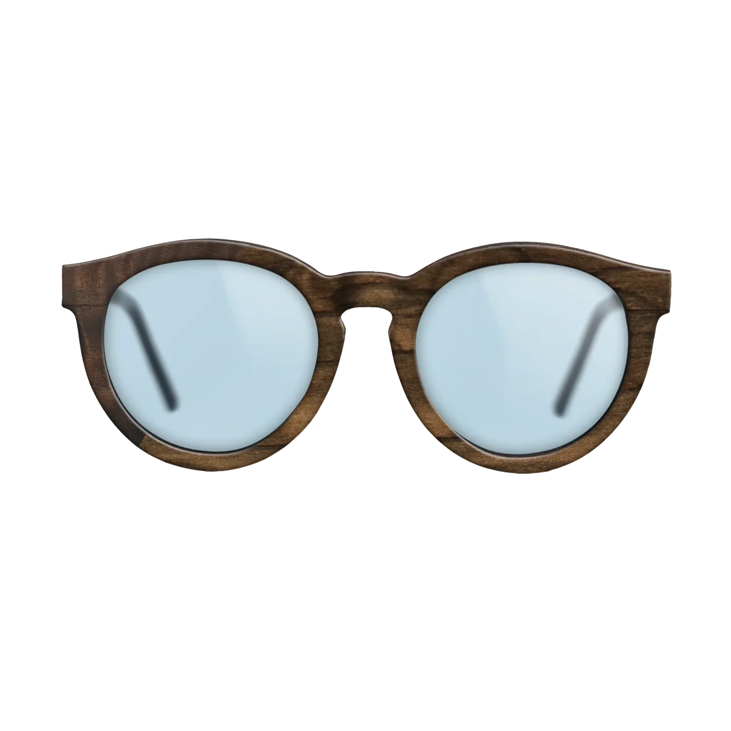 Fumed Eucalyptus,Ziricote Dark Quartered: Binary - The Rebel - Round - SIRIS wood optic
