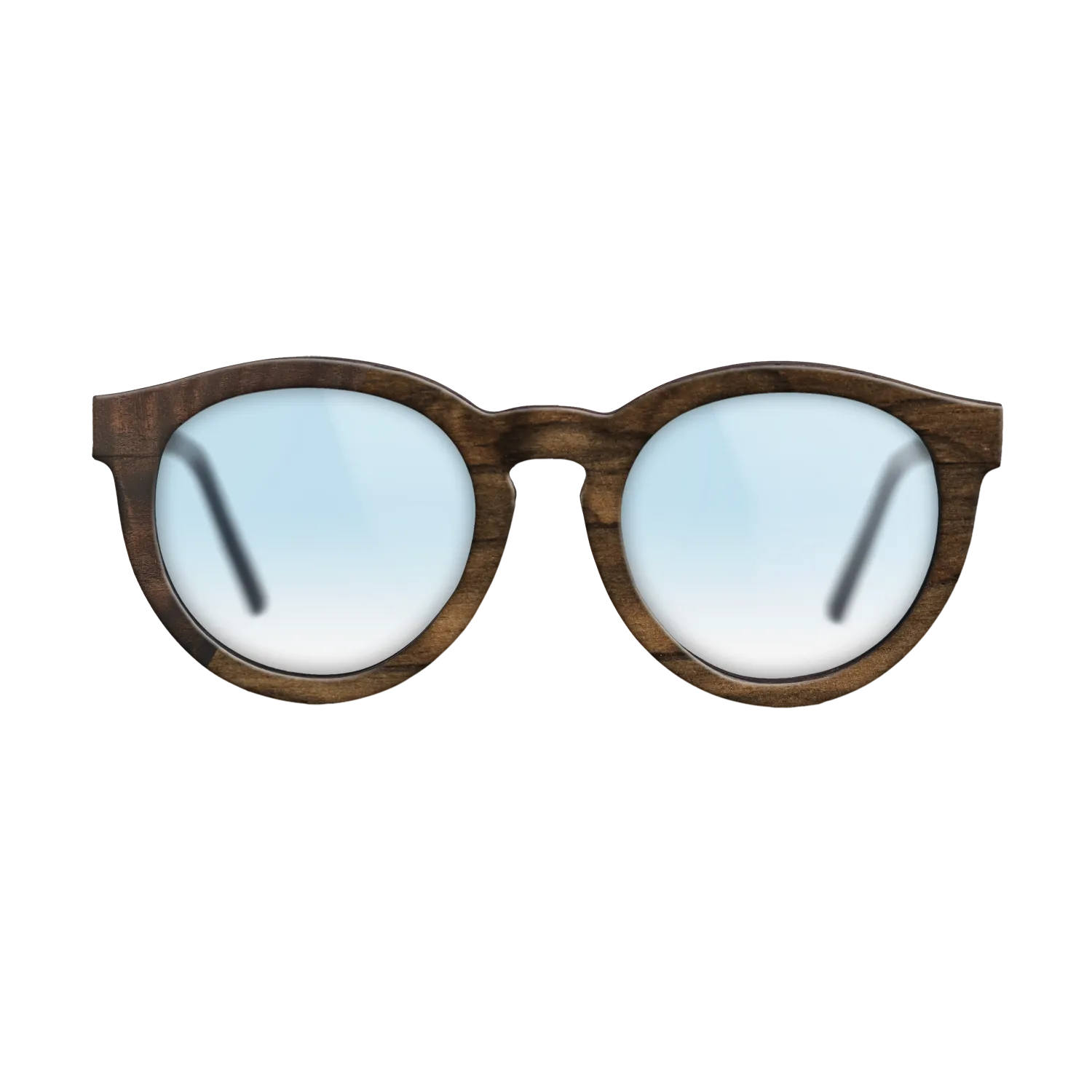 Fumed Eucalyptus,Ziricote Dark Quartered: Binary - The Rebel - Round - SIRIS wood optic