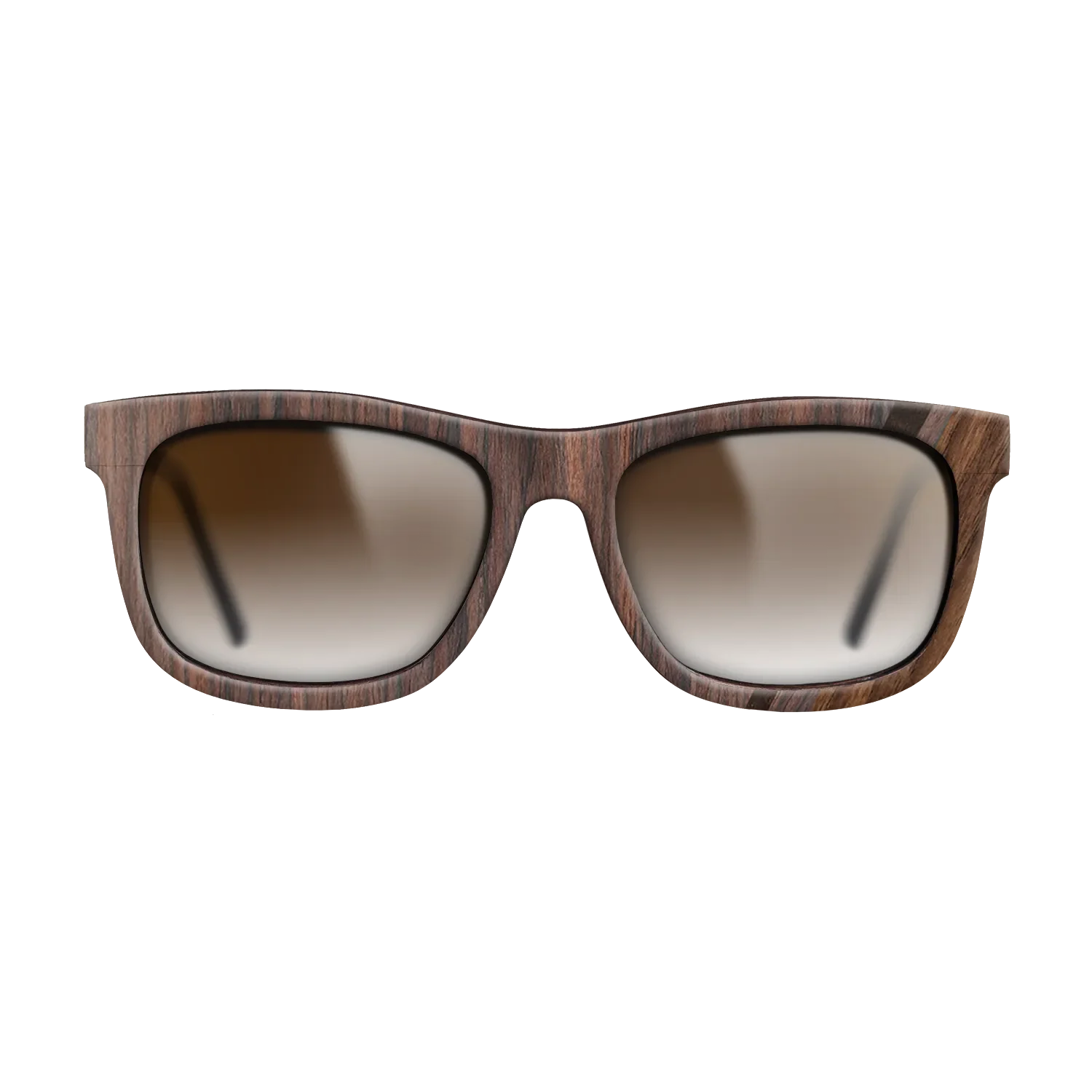Fumed Eucalyptus,Ziricote Dark Quartered,Rosewood Reconstituted: Fractal - The Hero - Square - SIRIS wood optic
