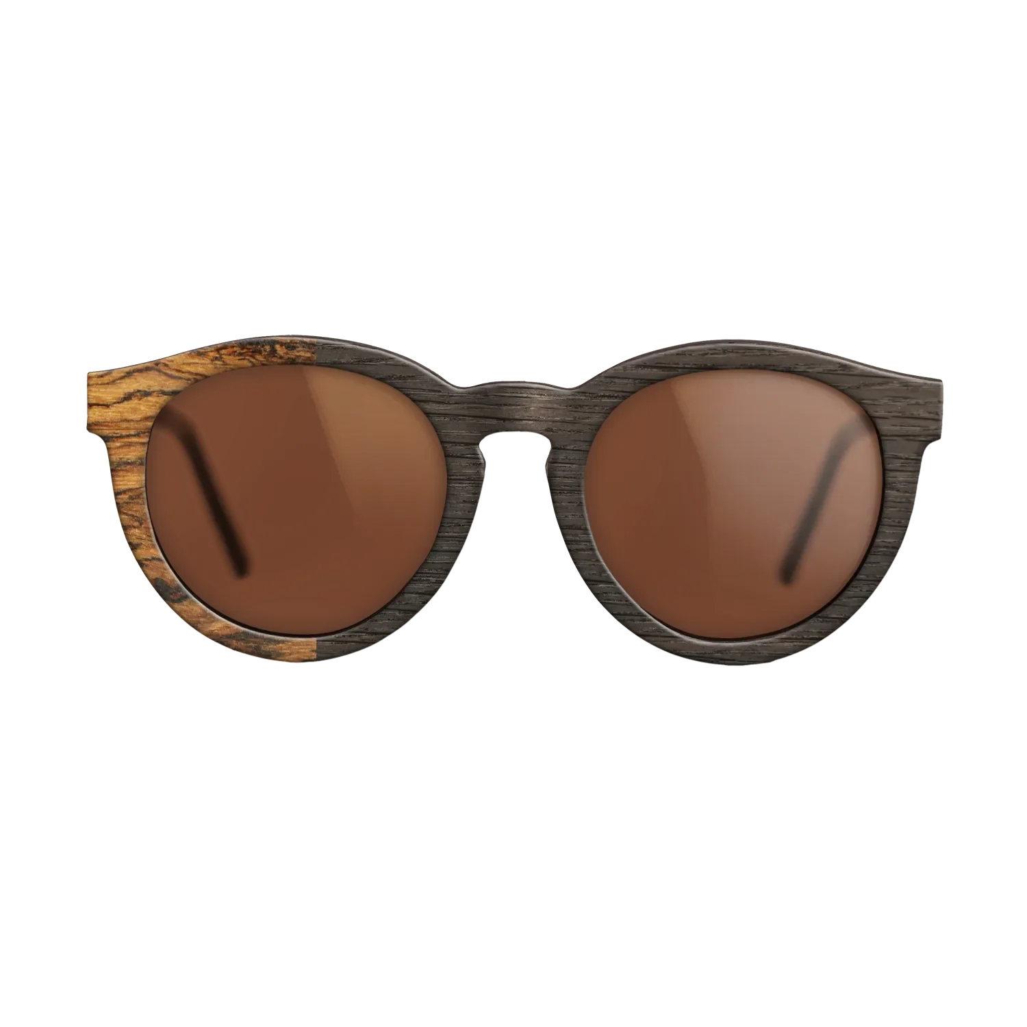 Fumed Oak,Bocote: Binary - The Rebel - Round - SIRIS wood optic