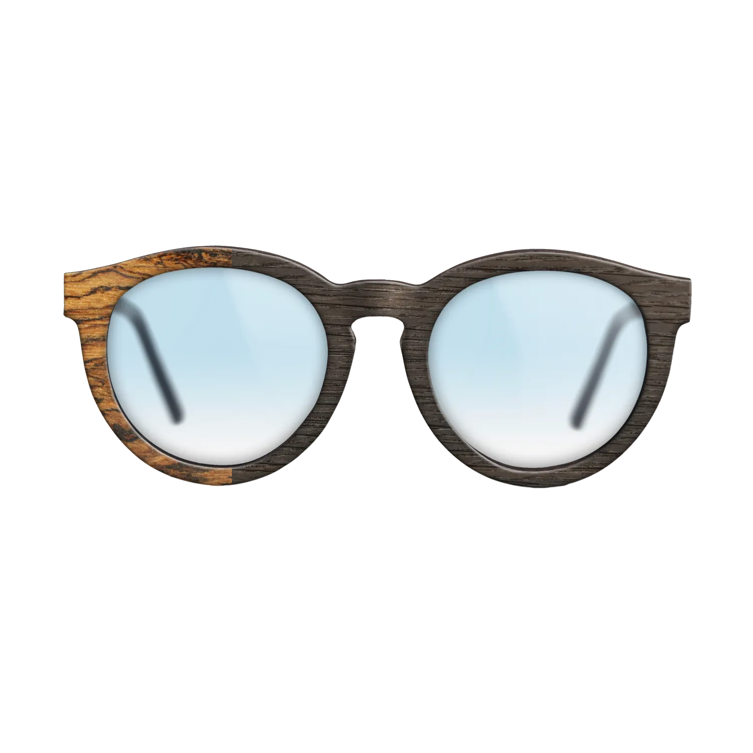 Fumed Oak,Bocote: Binary - The Rebel - Round - SIRIS wood optic