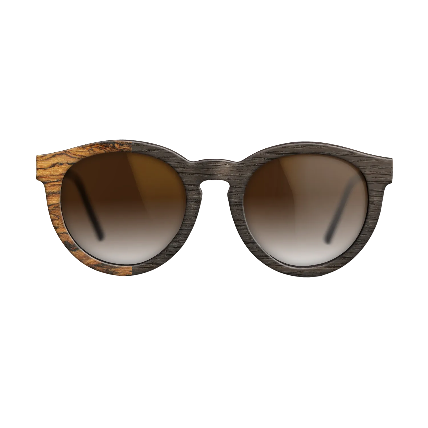Fumed Oak,Bocote: Binary - The Rebel - Round - SIRIS wood optic