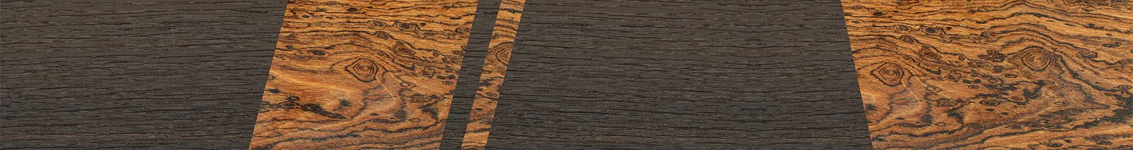 Fumed Oak,Bocote: Splice - The Rebel - Round - 1232 - SIRIS wood optic
