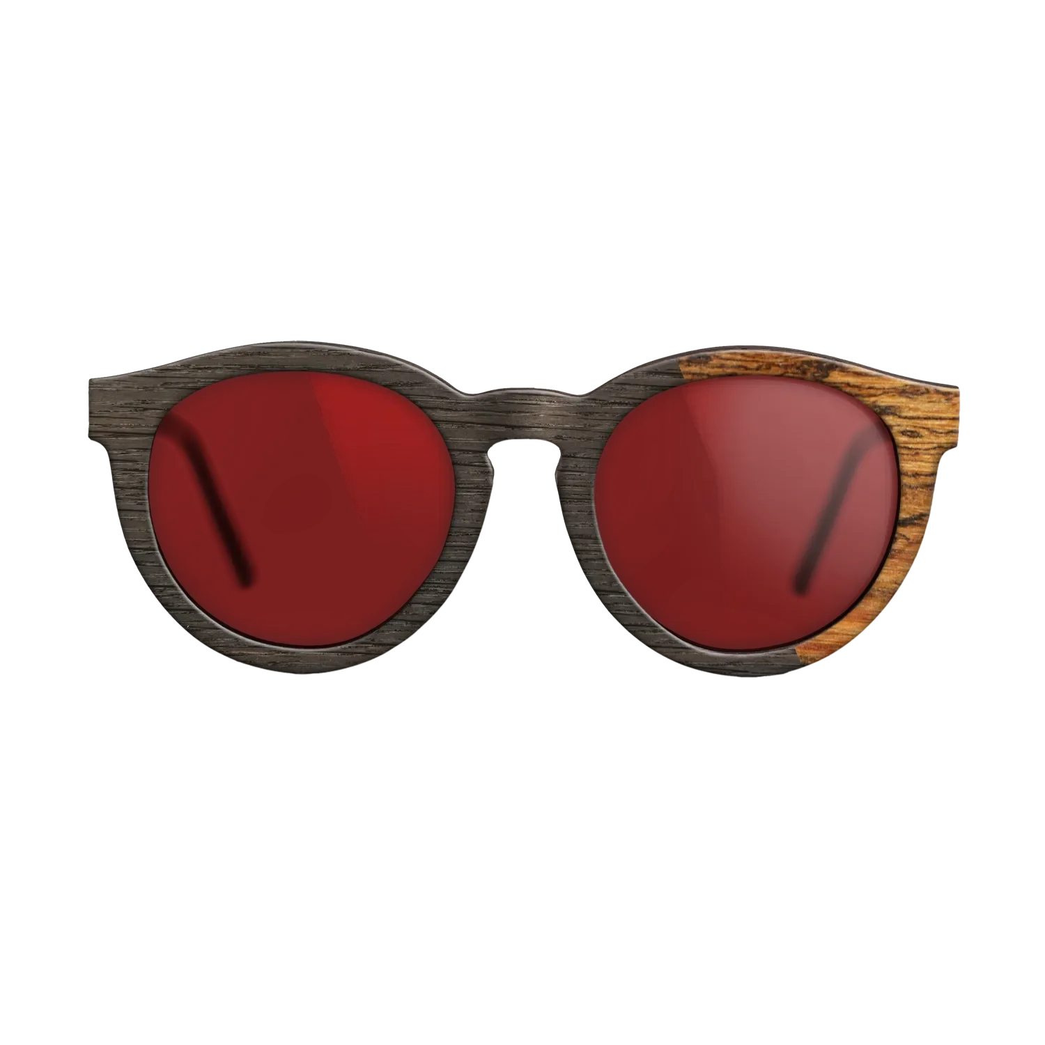 Fumed Oak,Bocote: Splice - The Rebel - Round - 782 - SIRIS wood optic