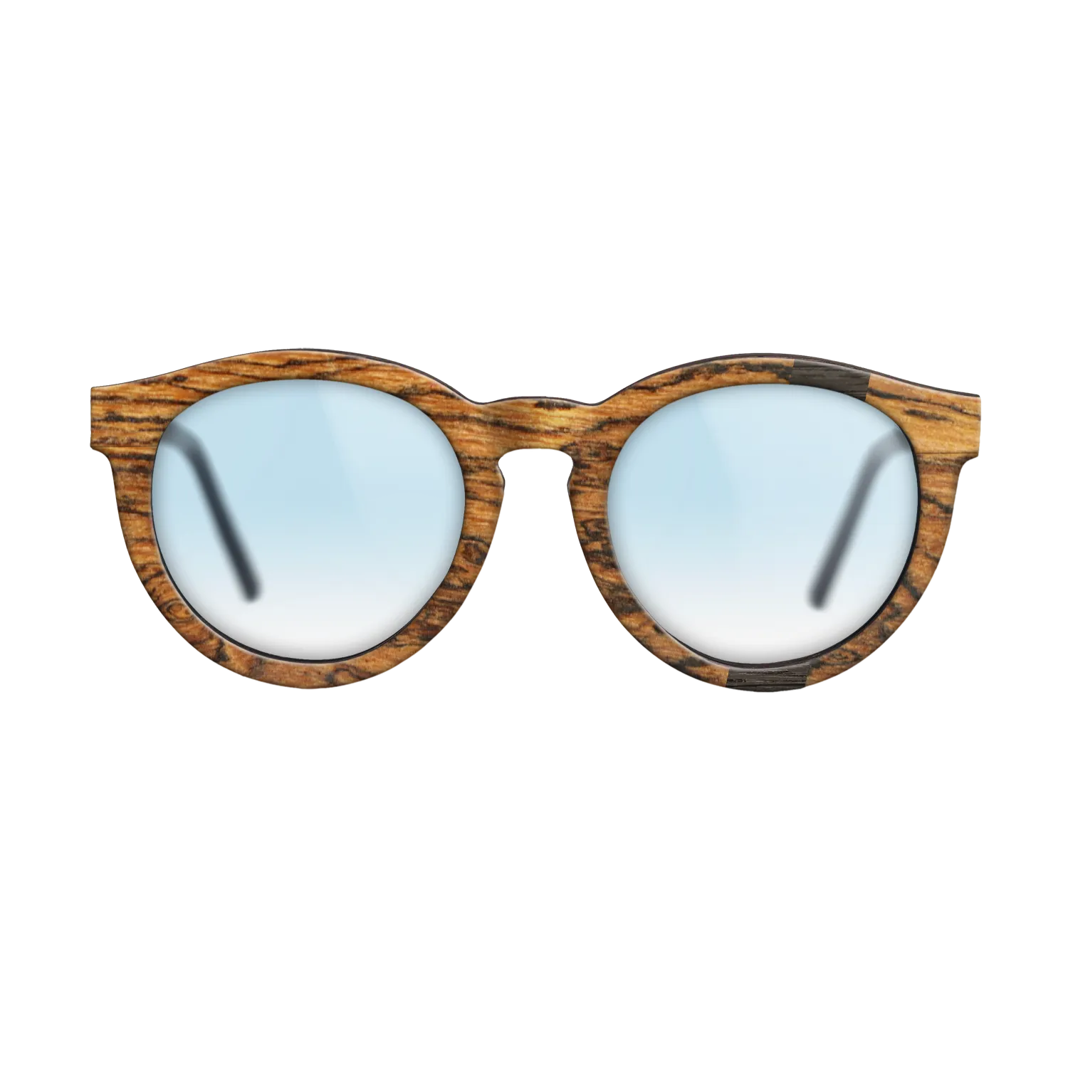 Fumed Oak,Bocote: Wedge - The Rebel - Round - SIRIS wood optic