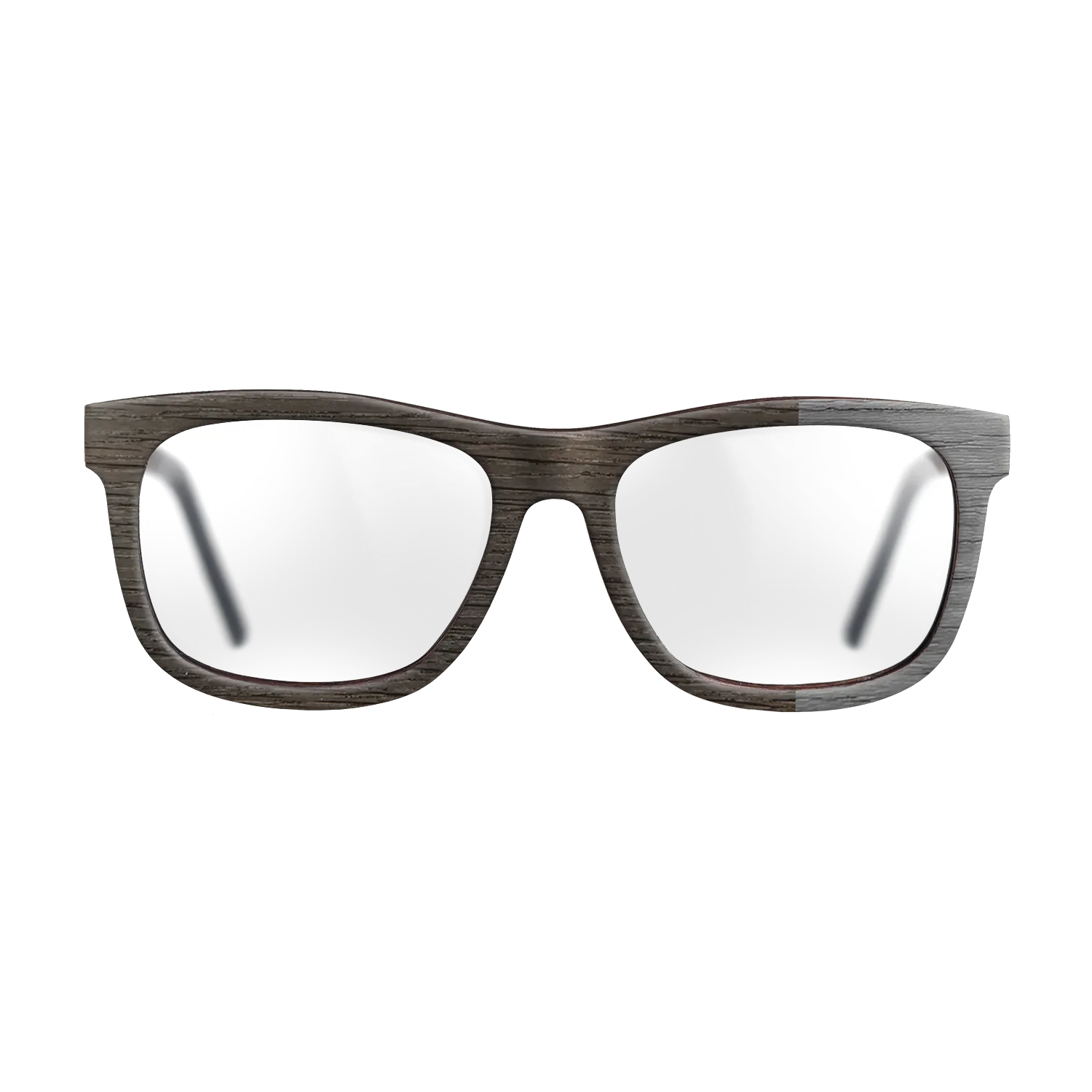 Fumed Oak, Dyed Poplar: Grey: DiCut Noir - The Hero - Square - SIRIS wood optic