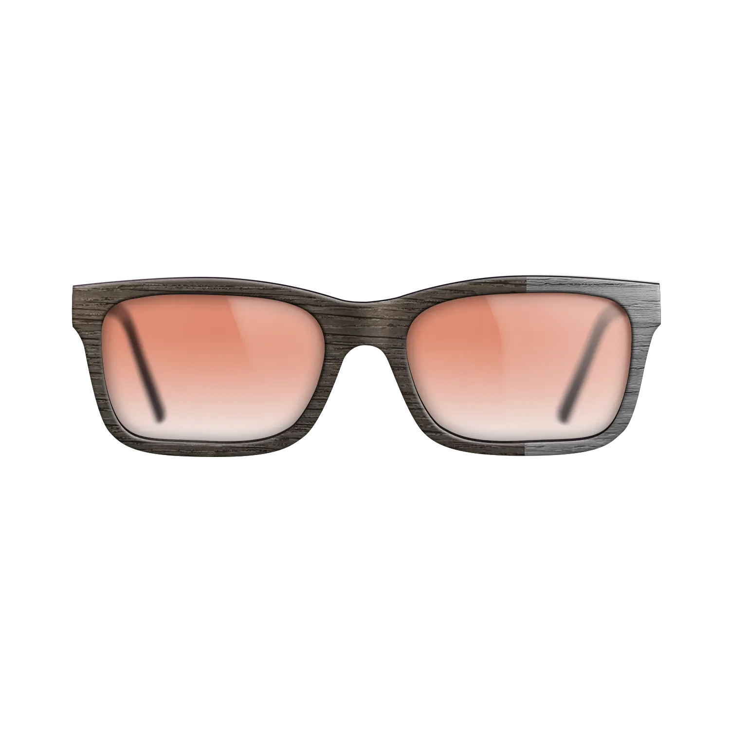 Fumed Oak, Dyed Poplar: Grey: DiCut Noir - The Sage - Rectangle - SIRIS wood optic