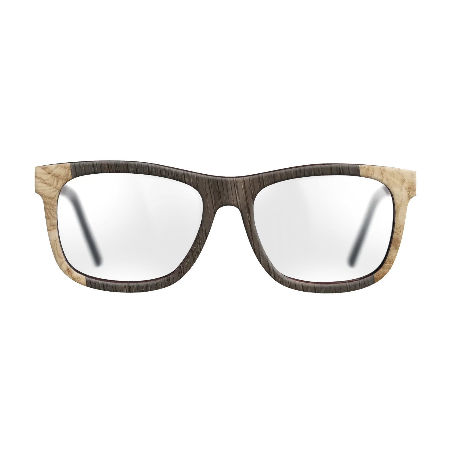 Fumed Oak,Italian Ebony,Olive Burl: Angle Cut - The Hero - Square - SIRIS wood optic