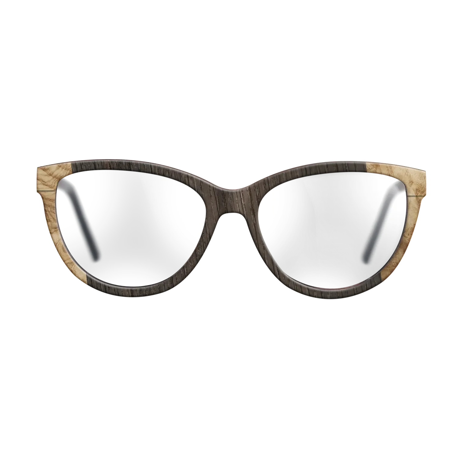 Fumed Oak,Italian Ebony,Olive Burl: Angle Cut - The Maiden - Cat - SIRIS wood optic