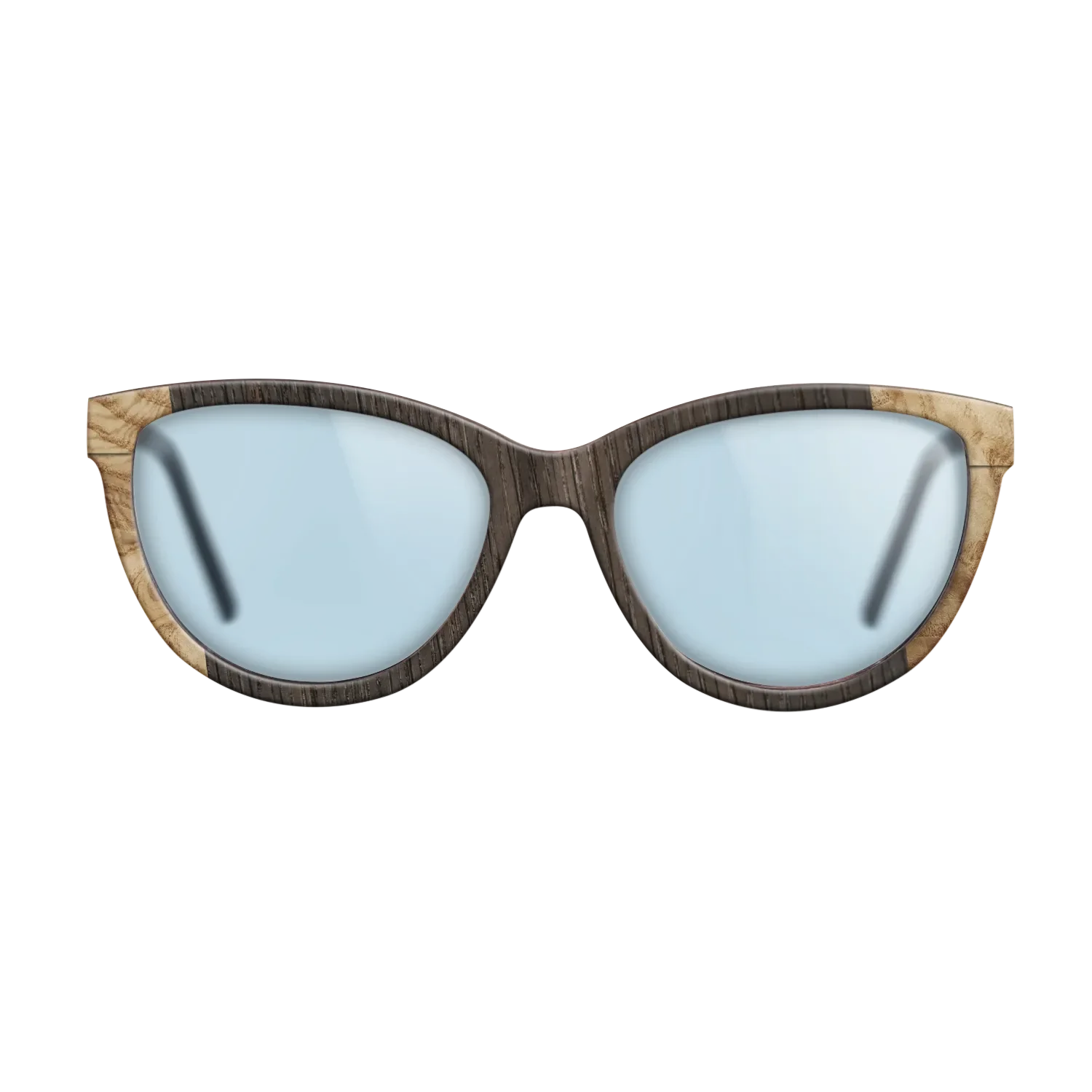Fumed Oak,Italian Ebony,Olive Burl: Angle Cut - The Maiden - Cat - SIRIS wood optic