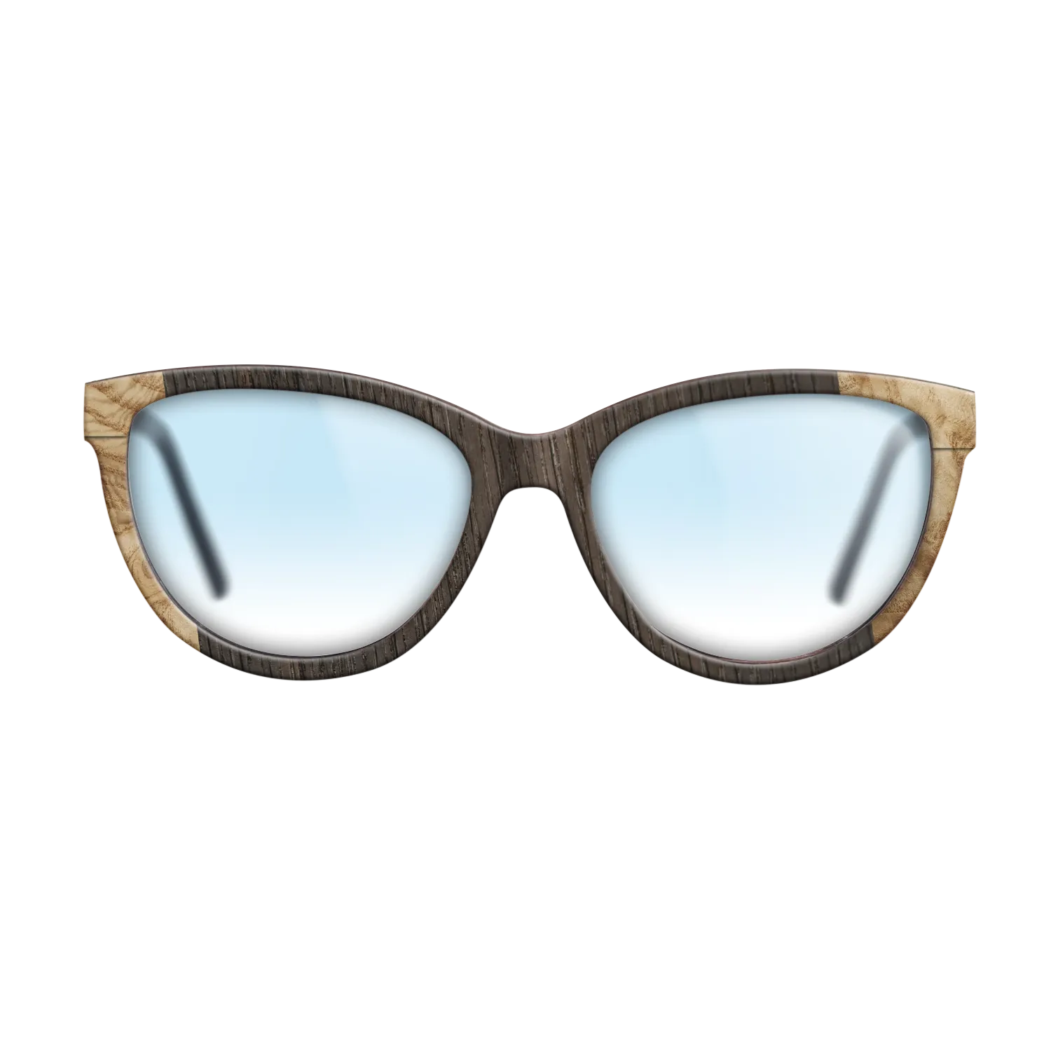 Fumed Oak,Italian Ebony,Olive Burl: Angle Cut - The Maiden - Cat - SIRIS wood optic