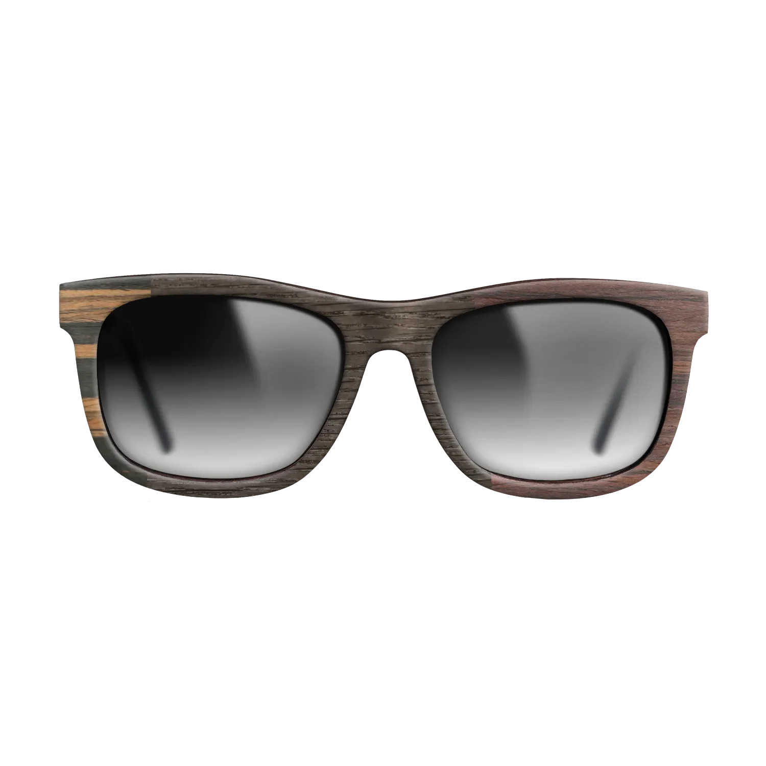 Fumed Oak,Italian Ebony,Rosewood Reconstituted,Poplar Dyed: Red: Patch - The Hero - Square - 1866 - SIRIS wood optic