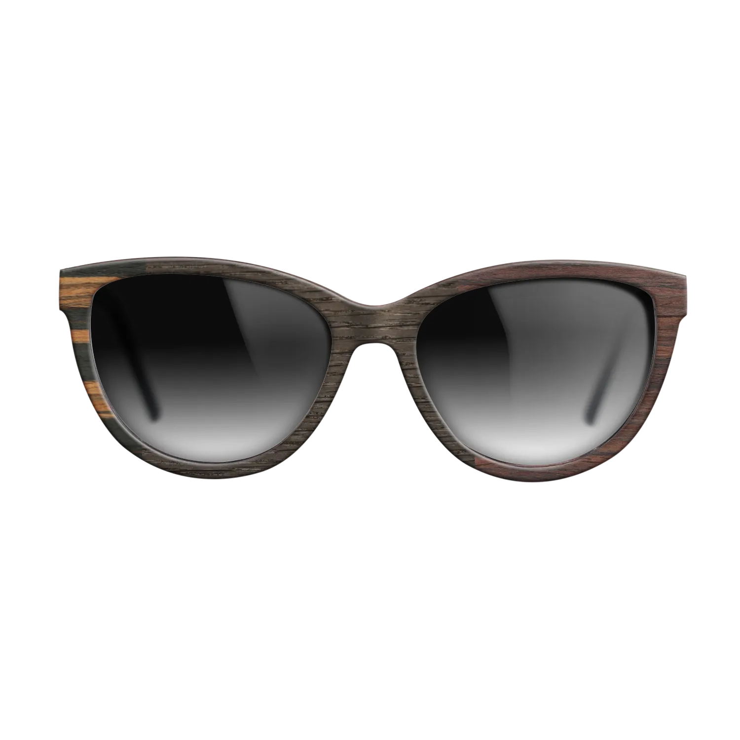 Fumed Oak,Italian Ebony,Rosewood Reconstituted,Poplar Dyed: Red: Patch - The Maiden - Cat - 1866 - SIRIS wood optic