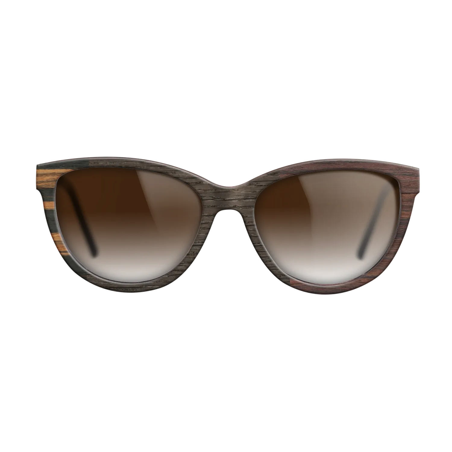 Fumed Oak,Italian Ebony,Rosewood Reconstituted,Poplar Dyed: Red: Patch - The Maiden - Cat - 1866 - SIRIS wood optic