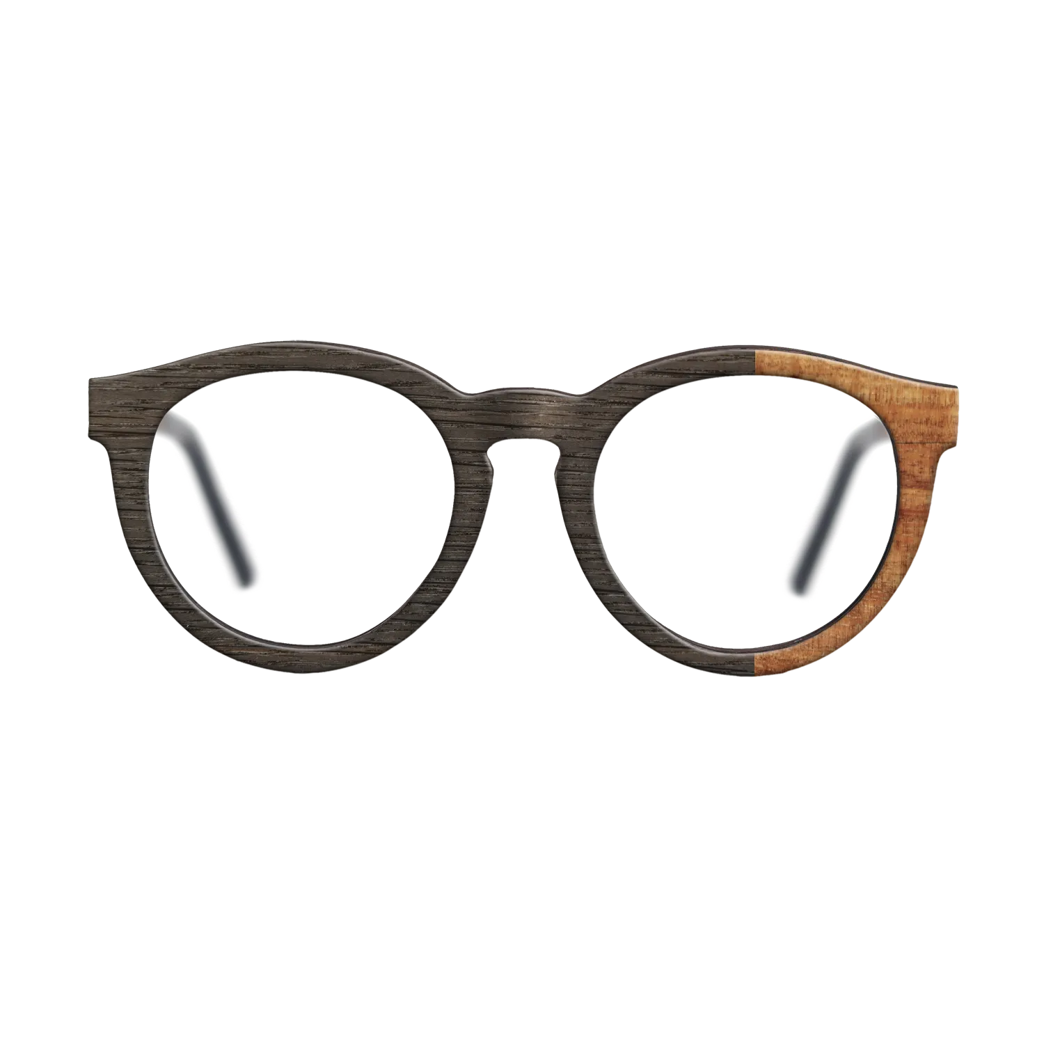Fumed Oak,Koa: Bauhaus - The Rebel - Round - SIRIS wood optic