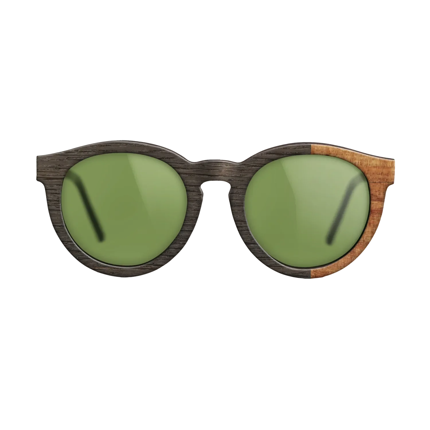 Fumed Oak,Koa: Bauhaus - The Rebel - Round - SIRIS wood optic