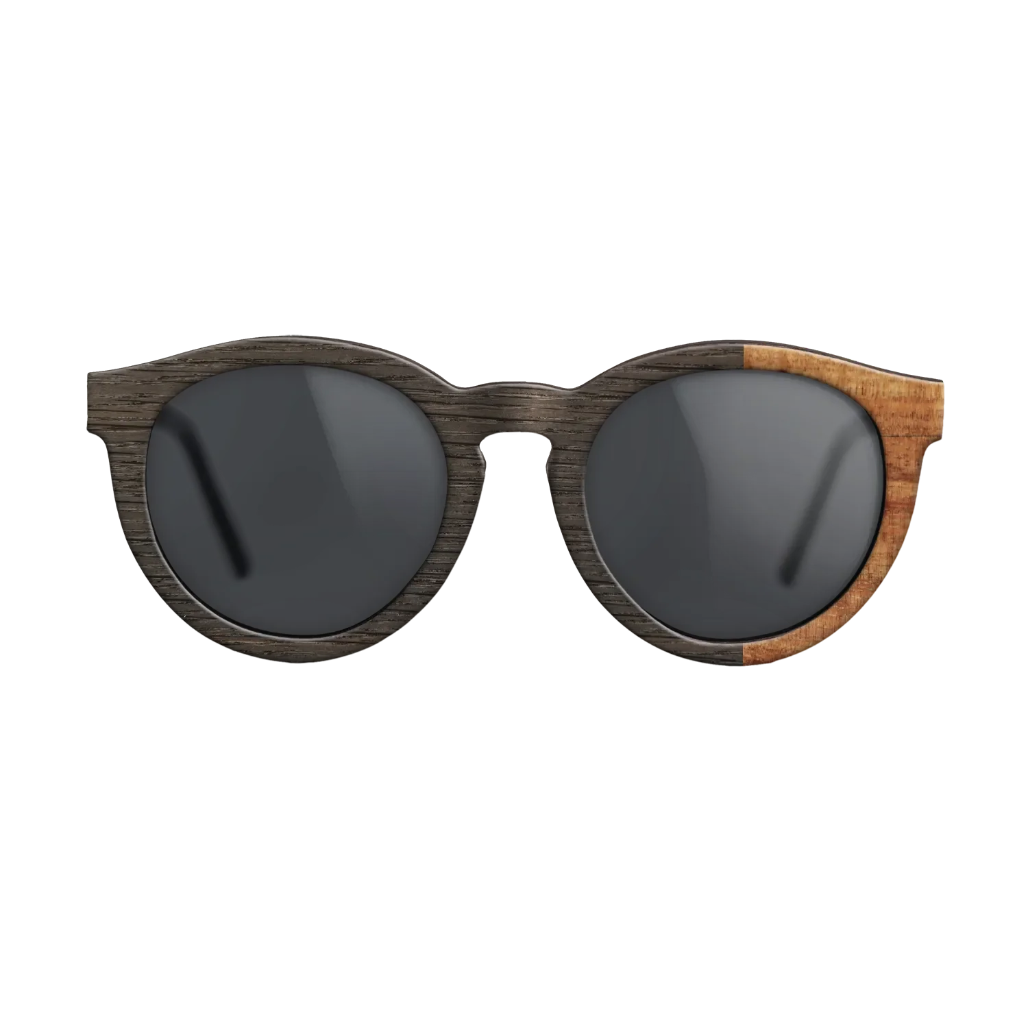 Fumed Oak,Koa: Bauhaus - The Rebel - Round - SIRIS wood optic