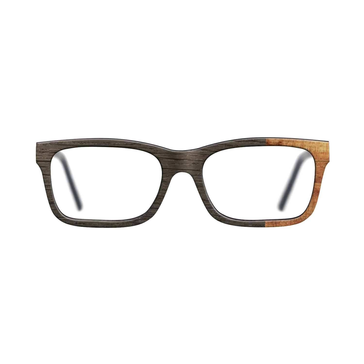 Fumed Oak,Koa: Bauhaus - The Sage - Rectangle - SIRIS wood optic