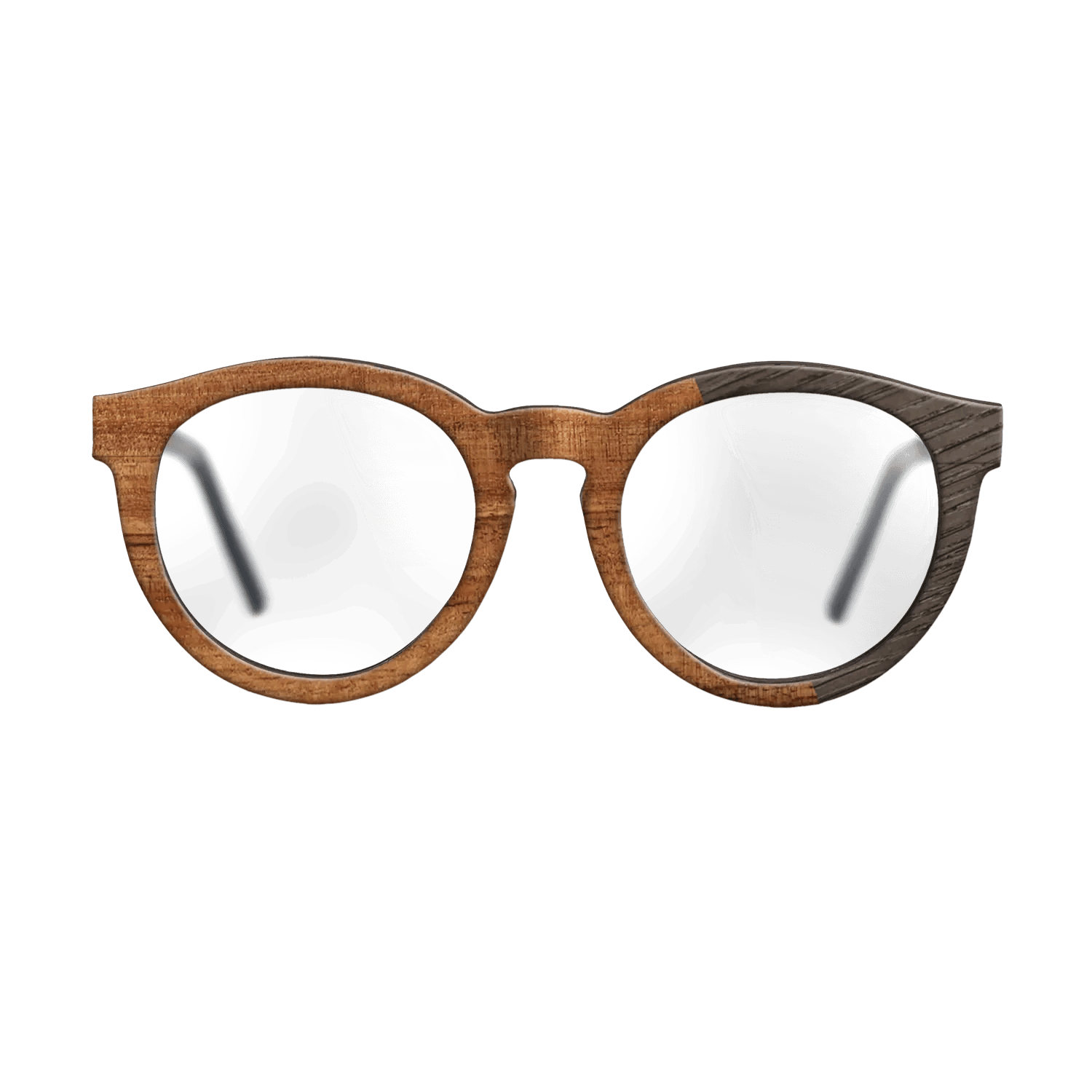 Fumed Oak,Koa: Binary - The Rebel - Round - SIRIS wood optic