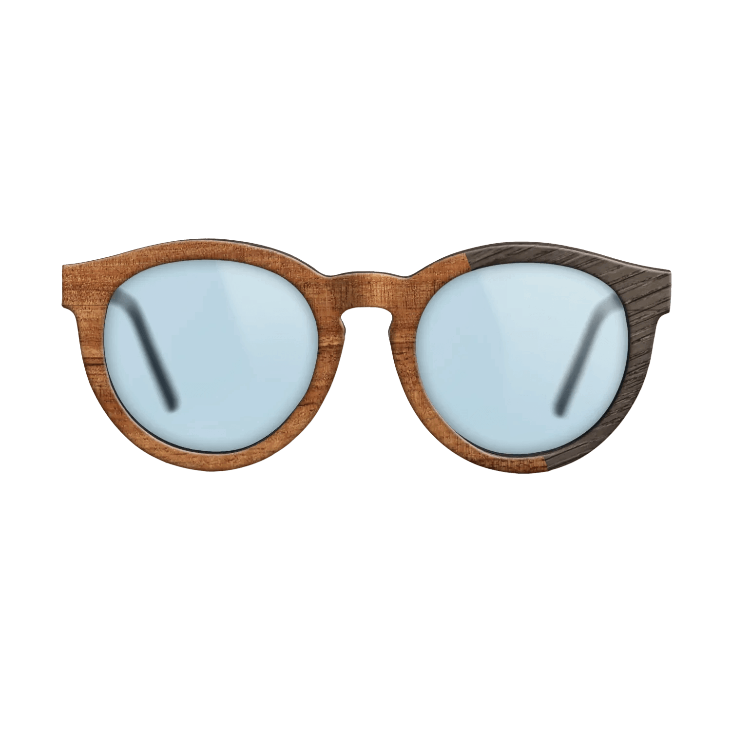 Fumed Oak,Koa: Binary - The Rebel - Round - SIRIS wood optic