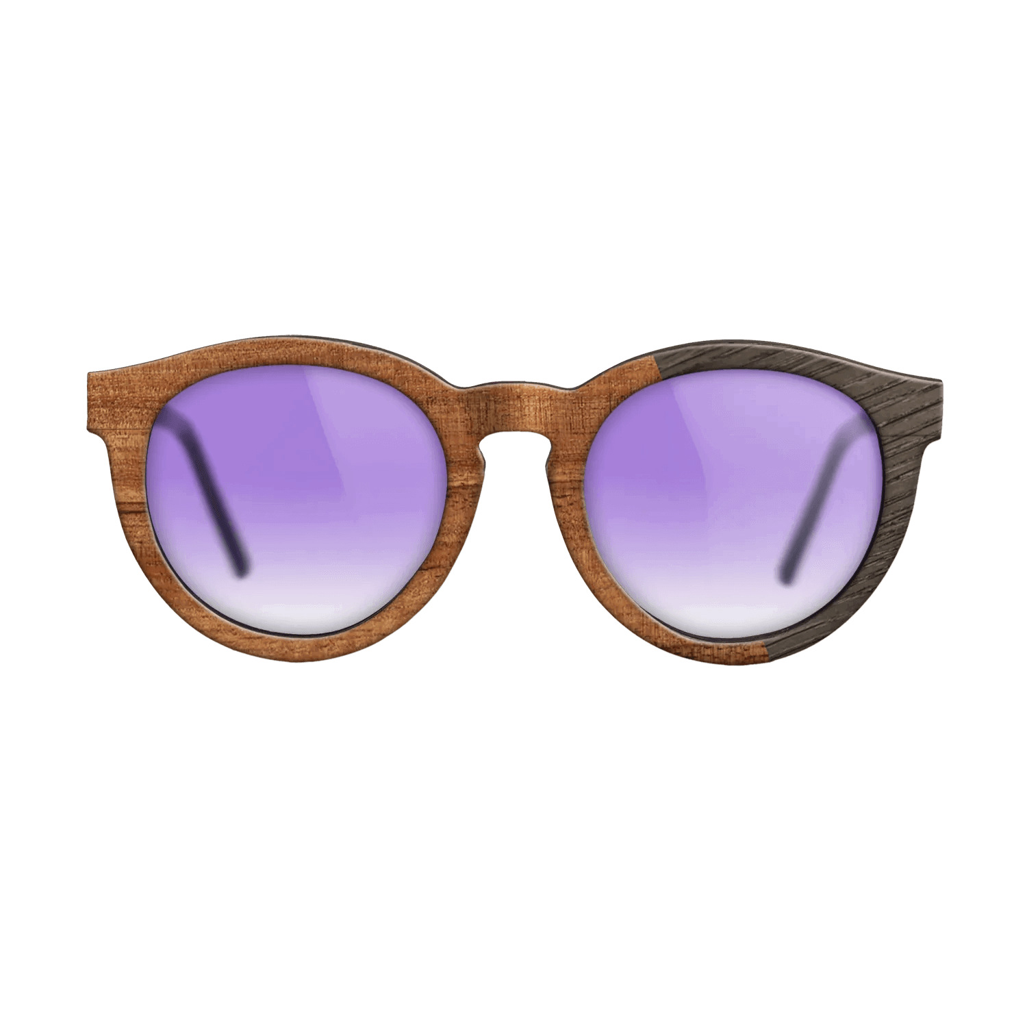 Fumed Oak,Koa: Binary - The Rebel - Round - SIRIS wood optic