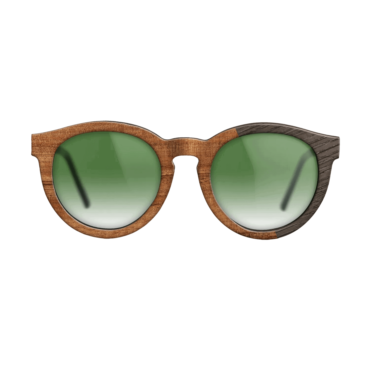 Fumed Oak,Koa: Binary - The Rebel - Round - SIRIS wood optic