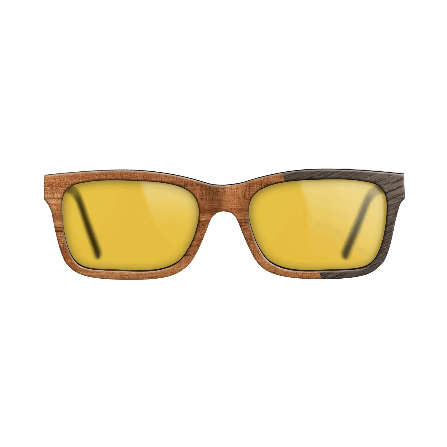 Fumed Oak,Koa: Binary - The Sage - Rectangle - SIRIS wood optic