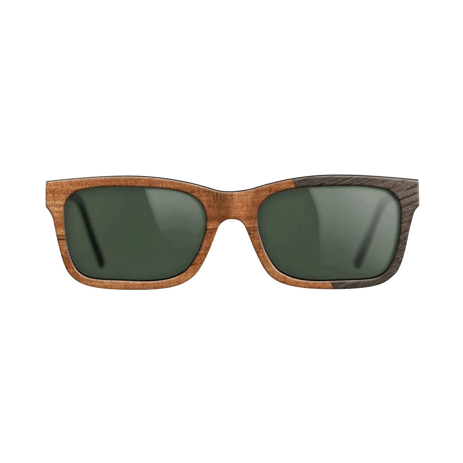 Fumed Oak,Koa: Binary - The Sage - Rectangle - SIRIS wood optic