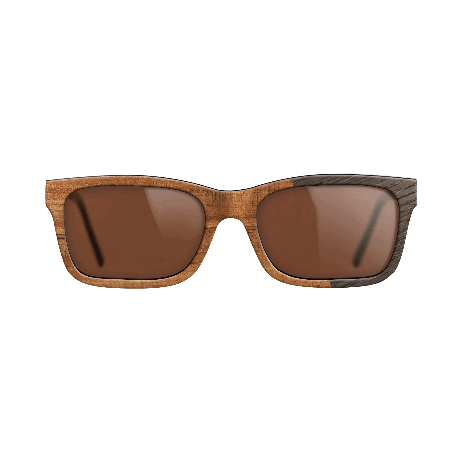 Fumed Oak,Koa: Binary - The Sage - Rectangle - SIRIS wood optic
