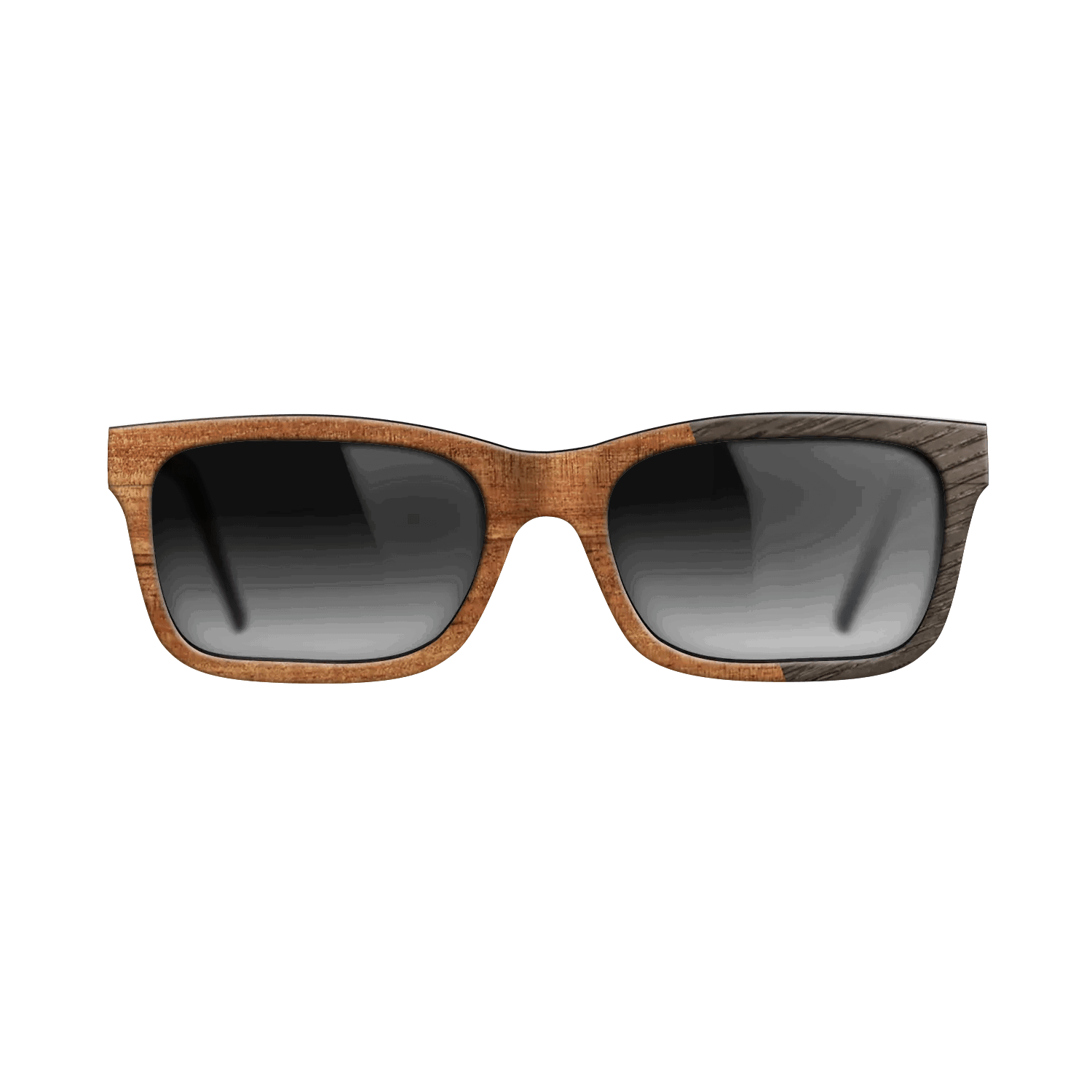 Fumed Oak,Koa: Binary - The Sage - Rectangle - SIRIS wood optic